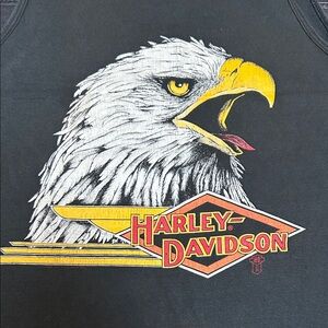Harley-Davidson Mens Tank Top with Eagle Graphic